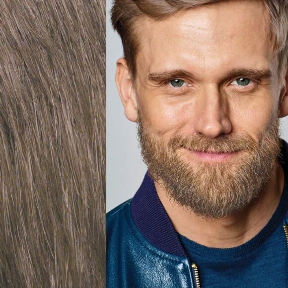 Just For Men Mustache & Beard Brush-In Color Gel M-25 Light Brown 3Pk - Picture 4 of 12